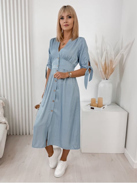 SUKIENKA FIJA BŁĘKITNA