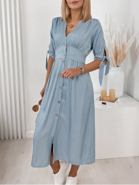 SUKIENKA FIJA BŁĘKITNA