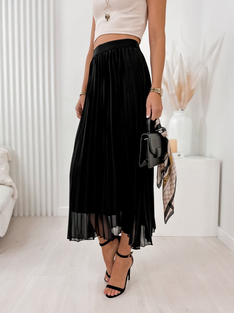 SPÓDNICA FAIDO CZARNA