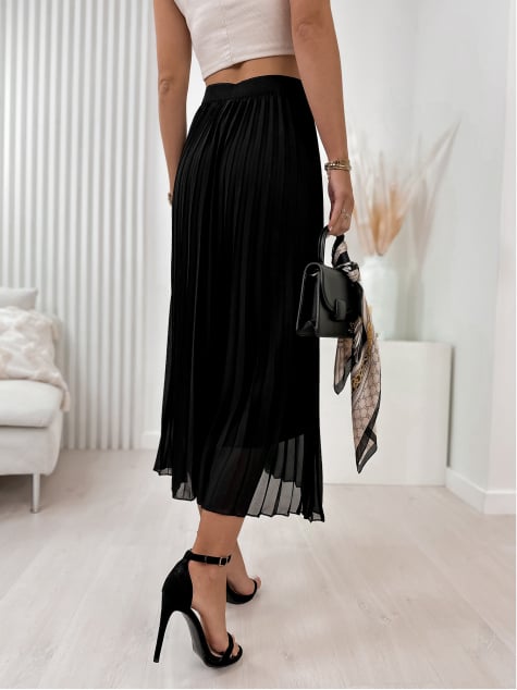 SPÓDNICA FAIDO CZARNA