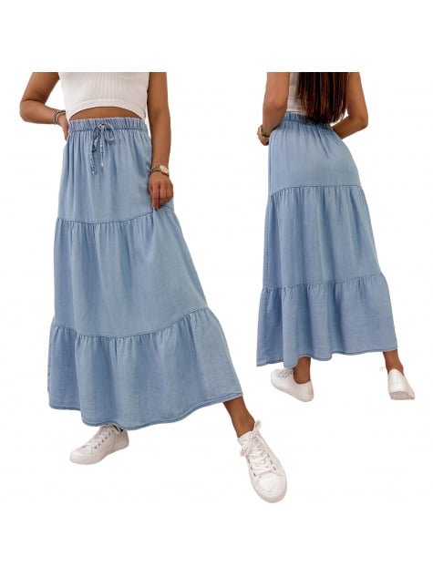 SPÓDNICA ESPERA NIEBIESKA