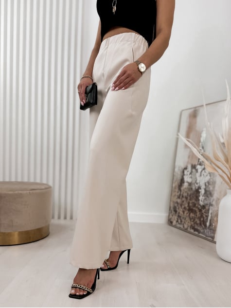 SPODNIE ODRA BEŻOWE