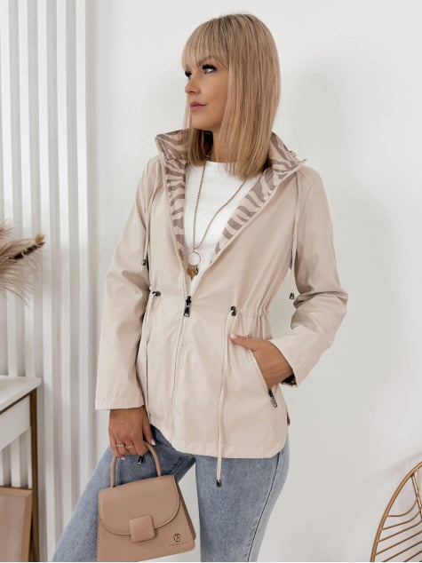 KURTKA DWUSTRONNA MITNO BEŻOWA