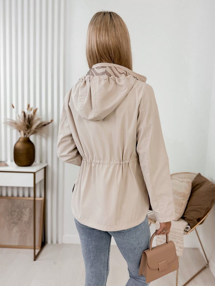 KURTKA DWUSTRONNA MITNO BEŻOWA