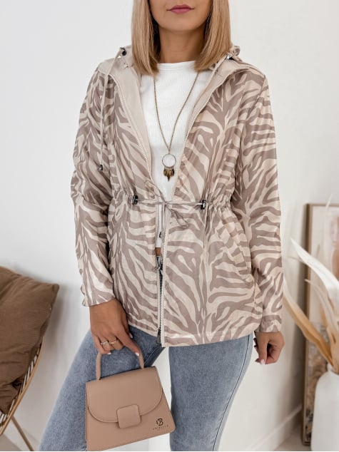 KURTKA DWUSTRONNA MITNO BEŻOWA