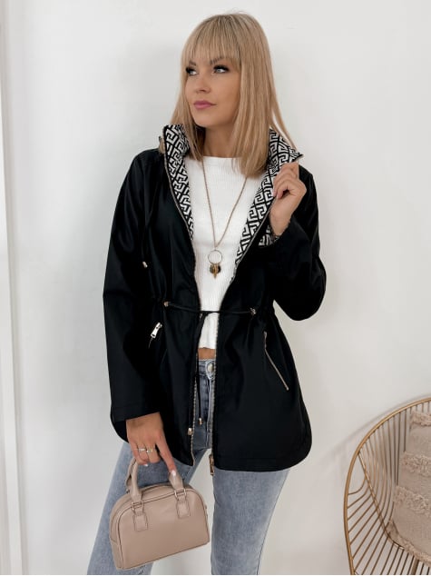 KURTKA DWUSTRONNA  ZENIR CZARNA