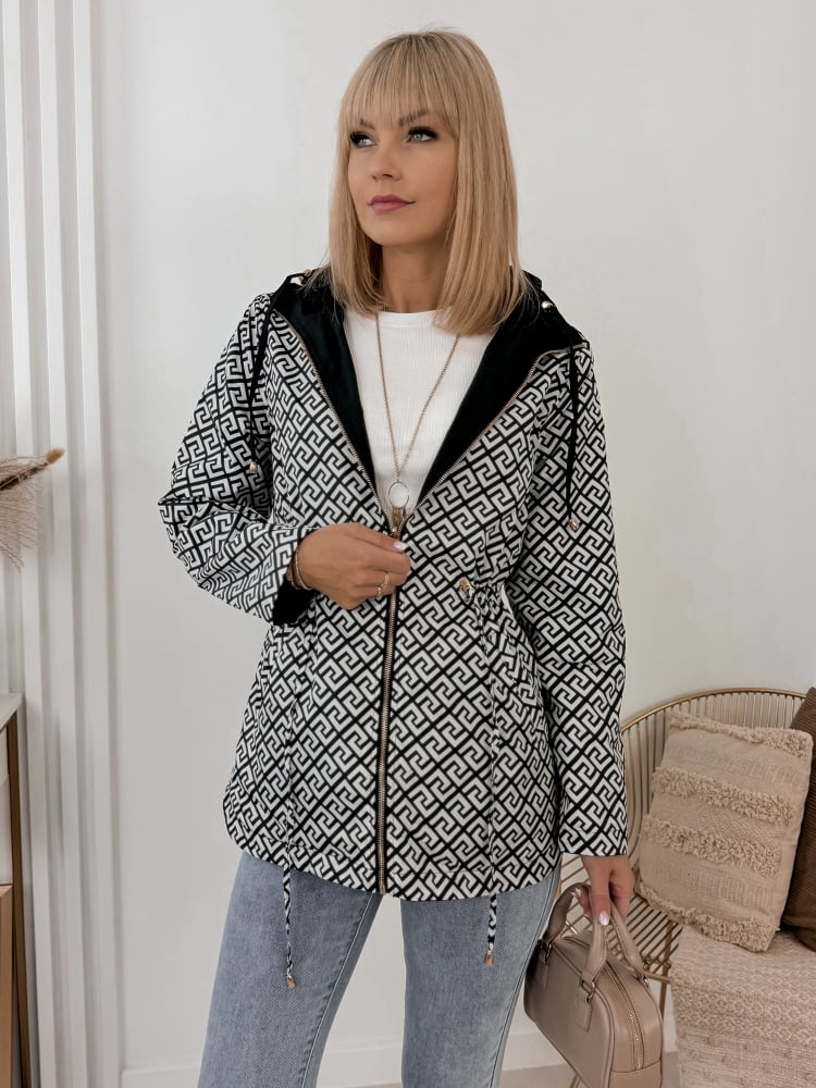 KURTKA DWUSTRONNA  ZENIR CZARNA KURTKA DWUSTRONNA  ZENIR CZARNA