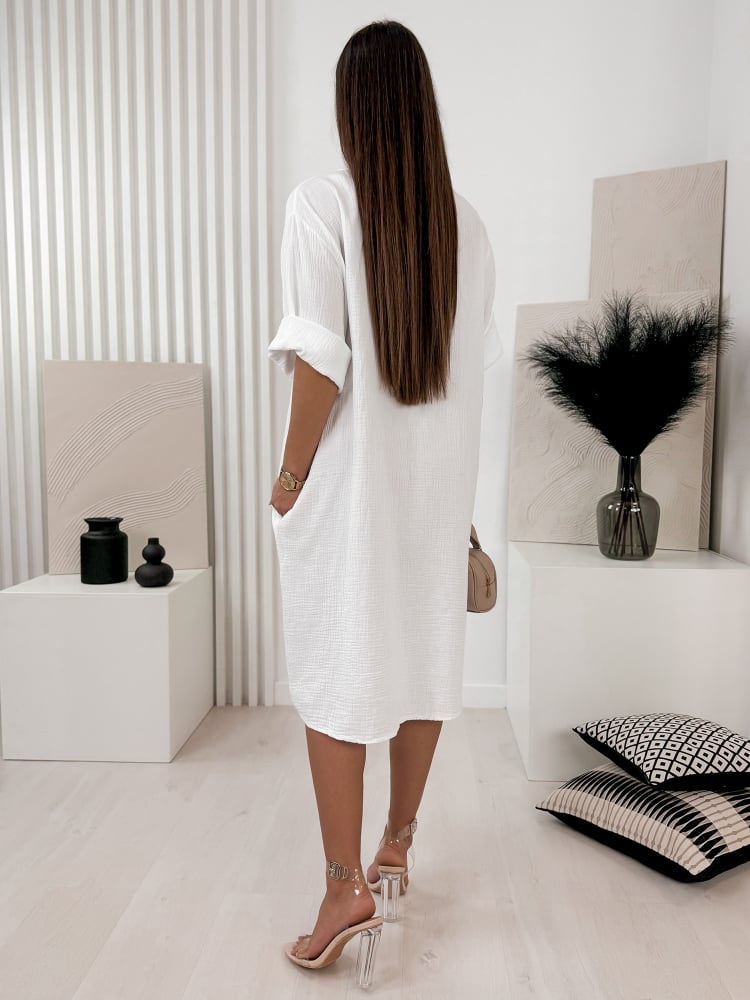 SUKIENKA LANDIS BIAŁA