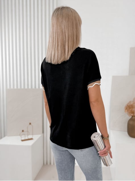 BLUZKA FERROL CZARNA