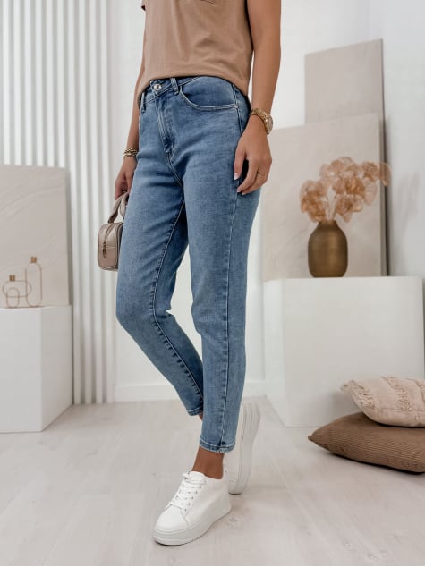 SPODNIE ANABEL JEANSOWE