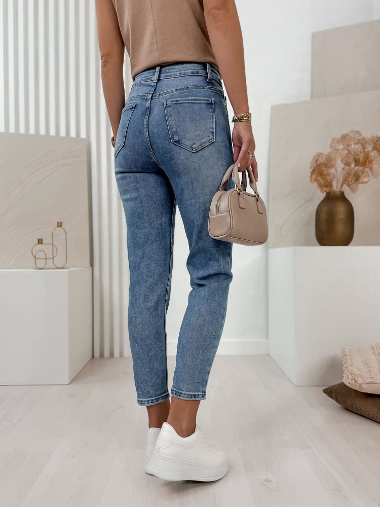 SPODNIE ANABEL JEANSOWE