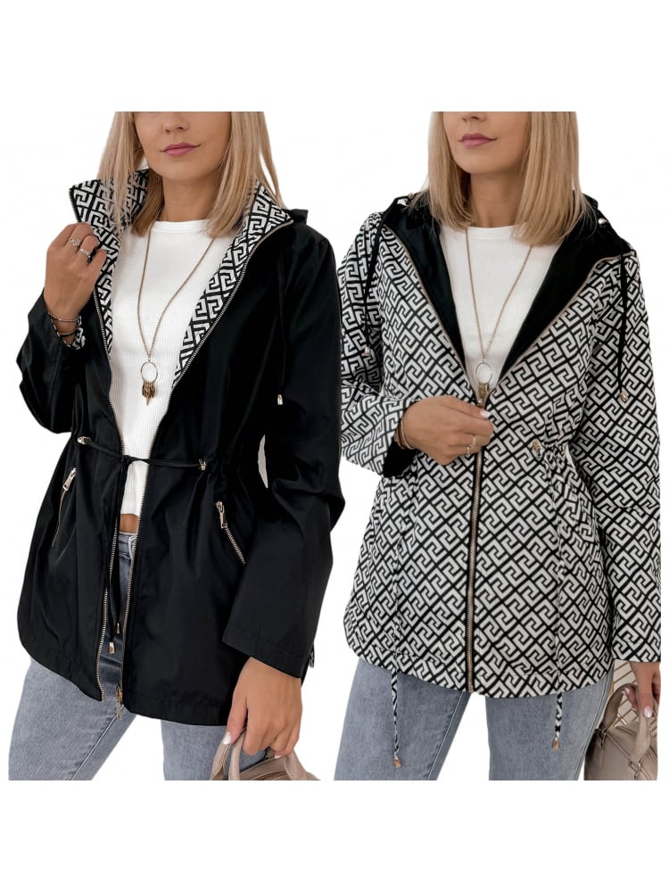 KURTKA DWUSTRONNA  ZENIR CZARNA KURTKA DWUSTRONNA  ZENIR CZARNA