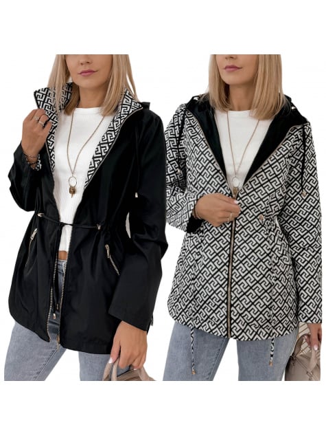 KURTKA DWUSTRONNA  ZENIR CZARNA