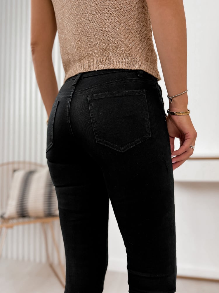 SPODNIE EKANS CZARNE