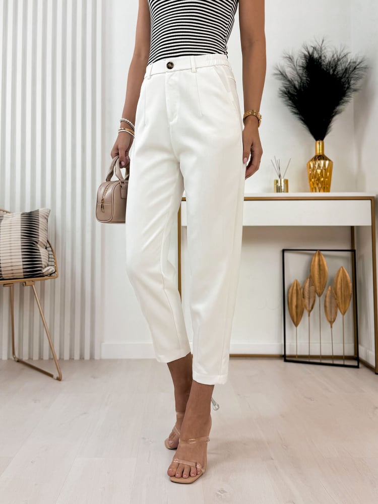 SPODNIE SZUSZU BIAŁE