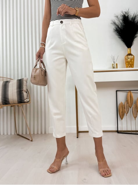 SPODNIE SZUSZU BIAŁE