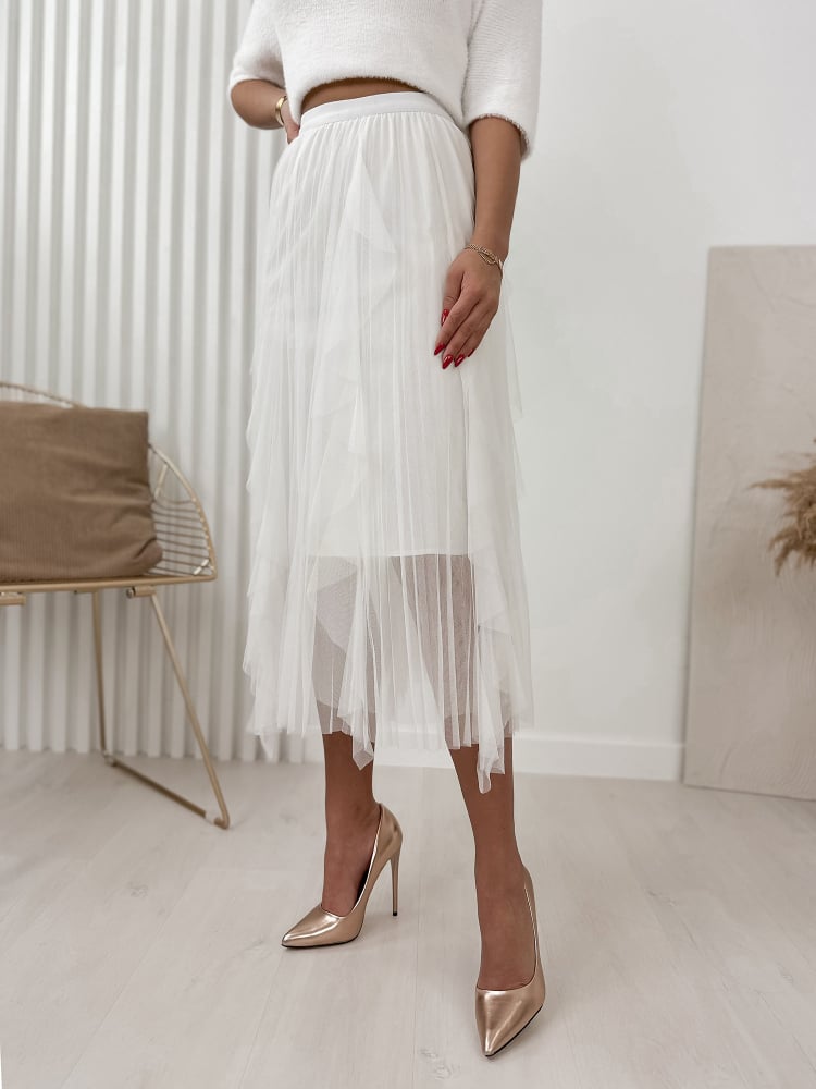 SPÓDNICA ARGOS ECRU