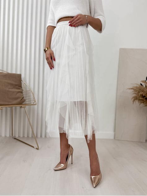 SPÓDNICA ARGOS ECRU