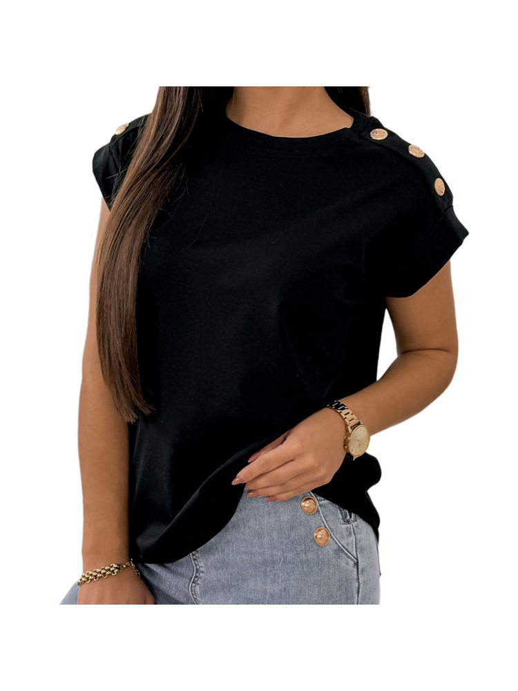 BLUZKA GABRIELLE CZARNA