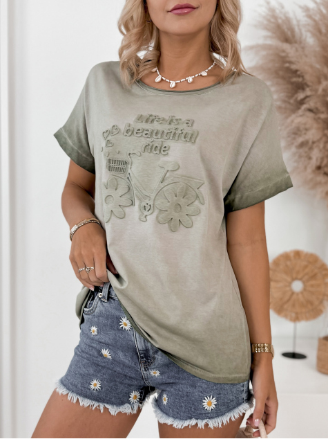 BLUZKA LIFE KHAKI