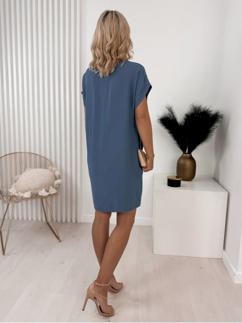 SUKIENKA MILLOS NIEBIESKA