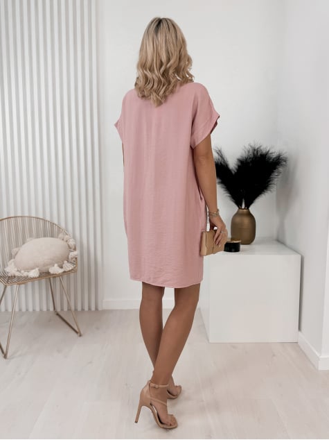 SUKIENKA MILLOS PUDROWY RÓŻ