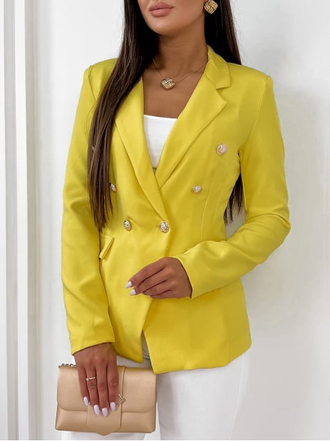 ŻAKIET TOBI ŻÓŁTY