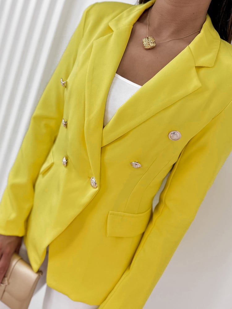 ŻAKIET TOBI ŻÓŁTY