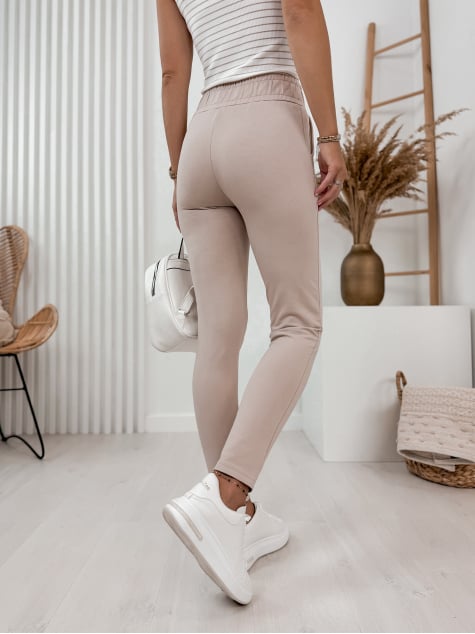 SPODNIE VESTA BEŻOWE