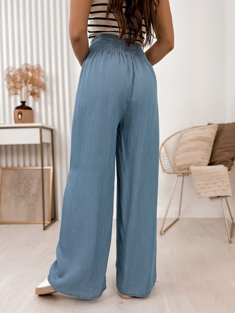 SPODNIE SHIGA NIEBIESKIE