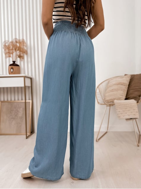 SPODNIE SHIGA NIEBIESKIE