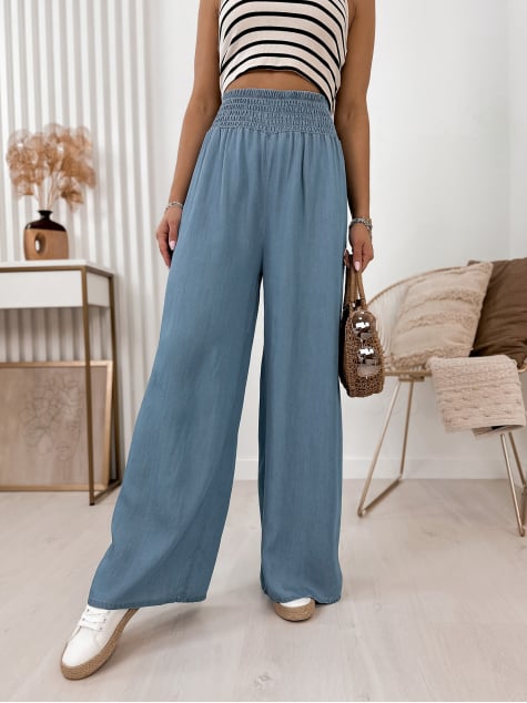 SPODNIE SHIGA NIEBIESKIE