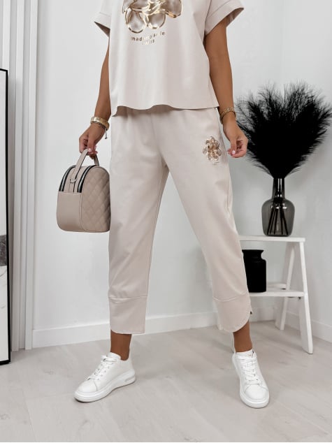 KOMPLET MADEMOISELLE BEŻOWY