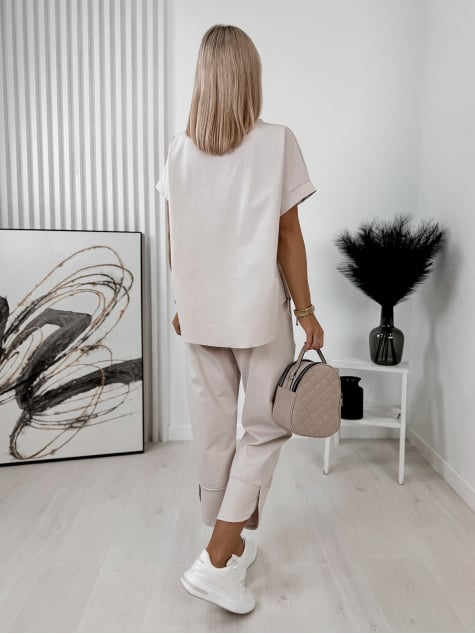 KOMPLET MADEMOISELLE BEŻOWY