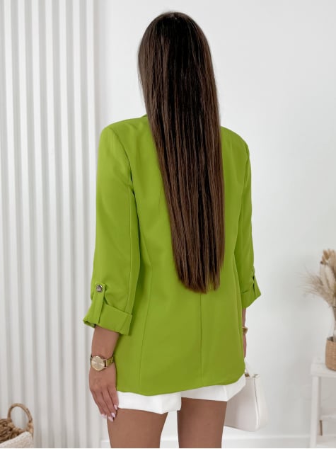 ŻAKIET TARTA LIMONKOWY