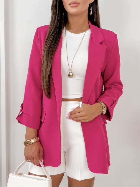 ŻAKIET TARTA RÓŻOWY