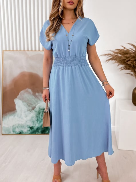 SUKIENKA ATMORE NIEBIESKA