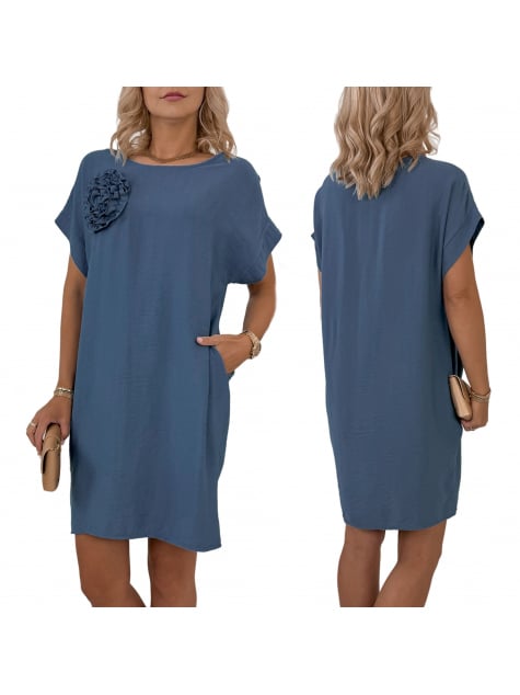 SUKIENKA MILLOS NIEBIESKA