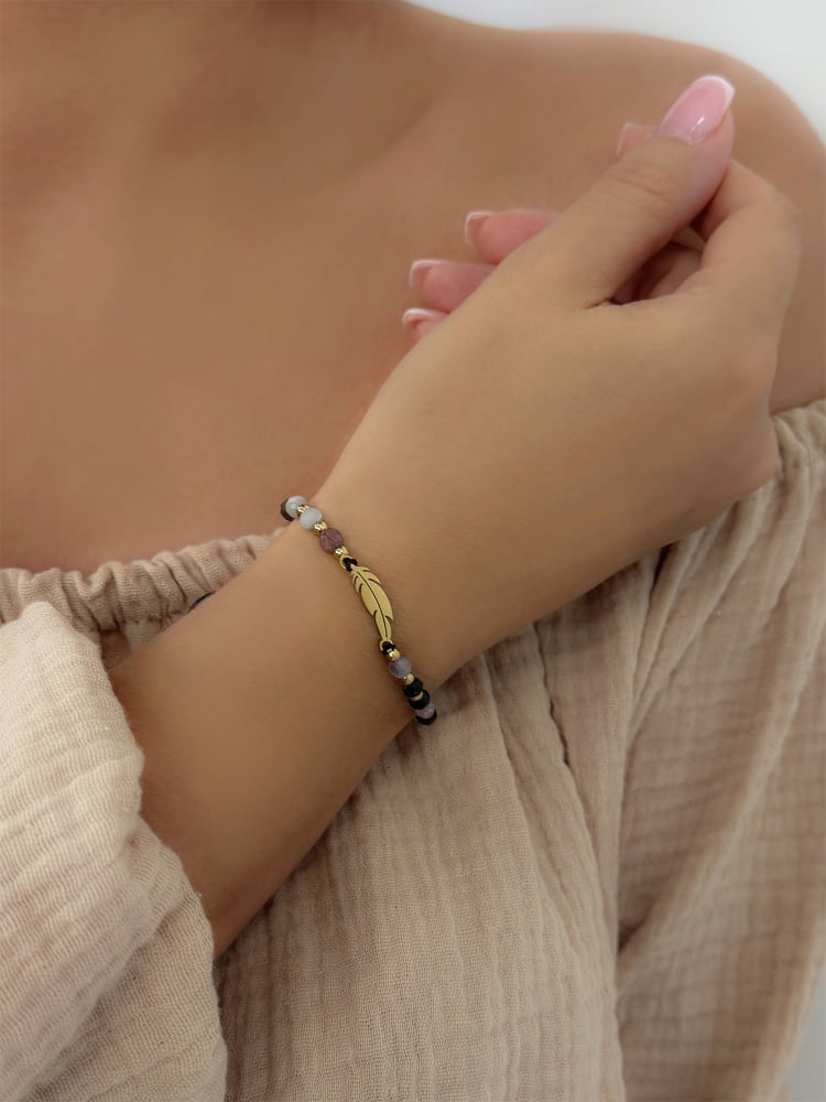 BRANSOLETKA PIÓRKO B157