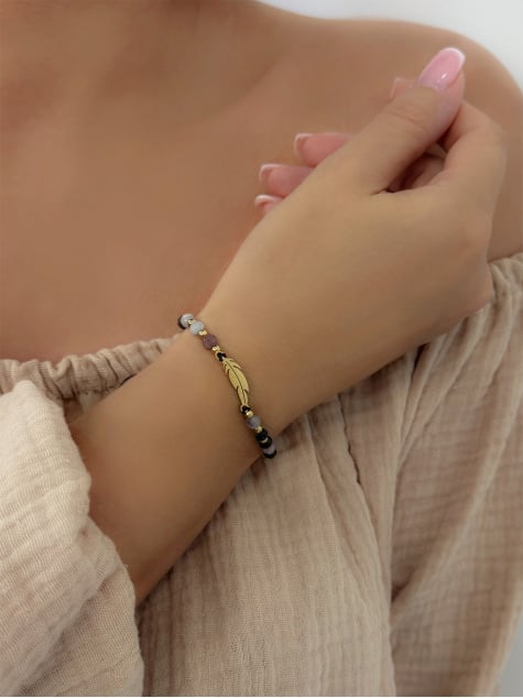 BRANSOLETKA PIÓRKO B157