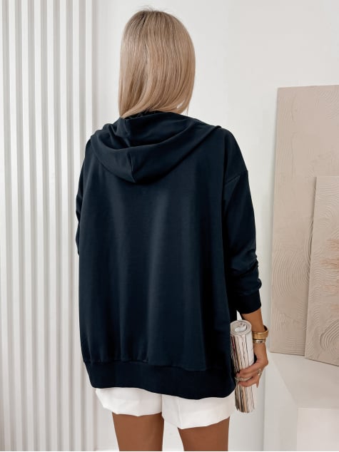 BLUZA MINAKO GRANATOWA