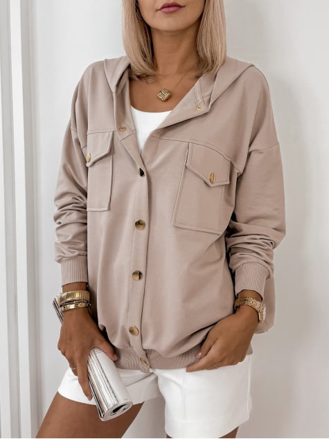 BLUZA MINAKO BEŻOWA