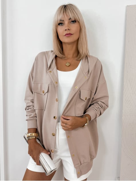 BLUZA MINAKO BEŻOWA