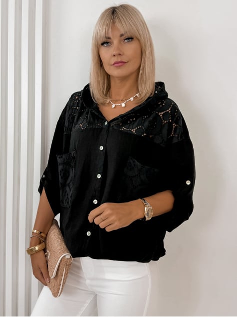 BLUZA DEMET CZARNA