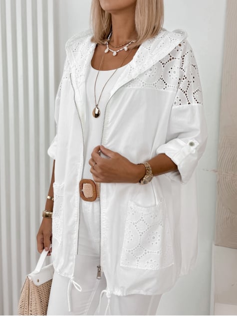 BLUZA GUNES BIAŁA