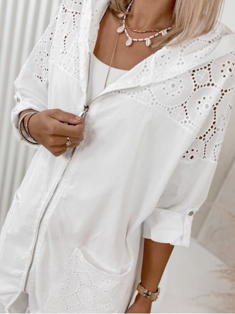 BLUZA GUNES BIAŁA