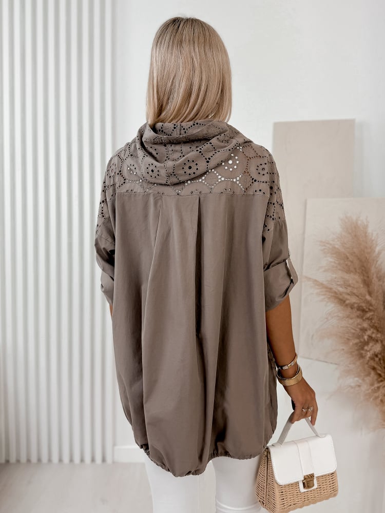 BLUZA GUNES BRĄZOWA