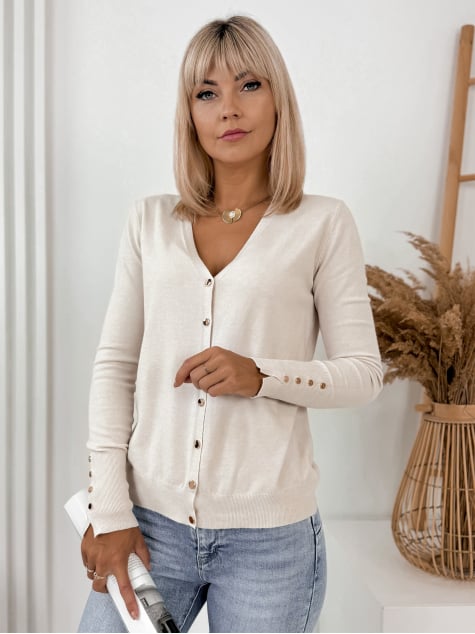 SWETER TANYA BEŻOWY