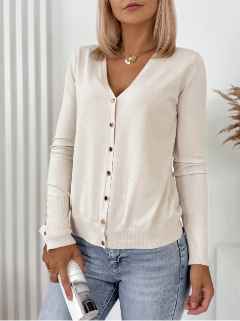 SWETER TANYA BEŻOWY