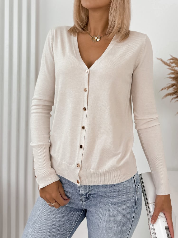 SWETER TANYA BEŻOWY